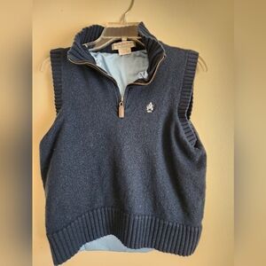Navy Blue Men's Sweater Vest